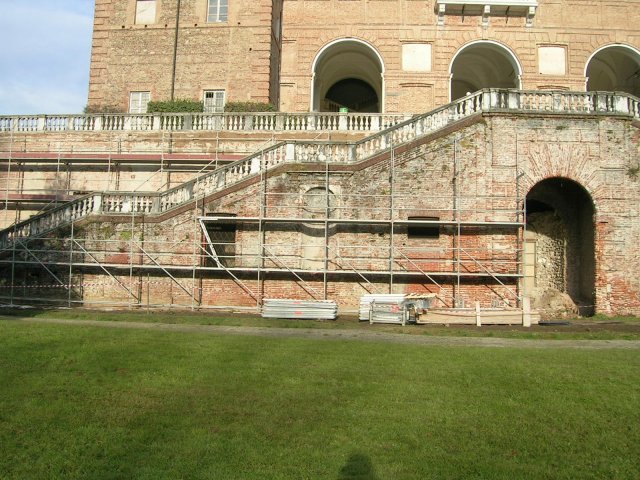 Restauro castello reale - Moncalieri